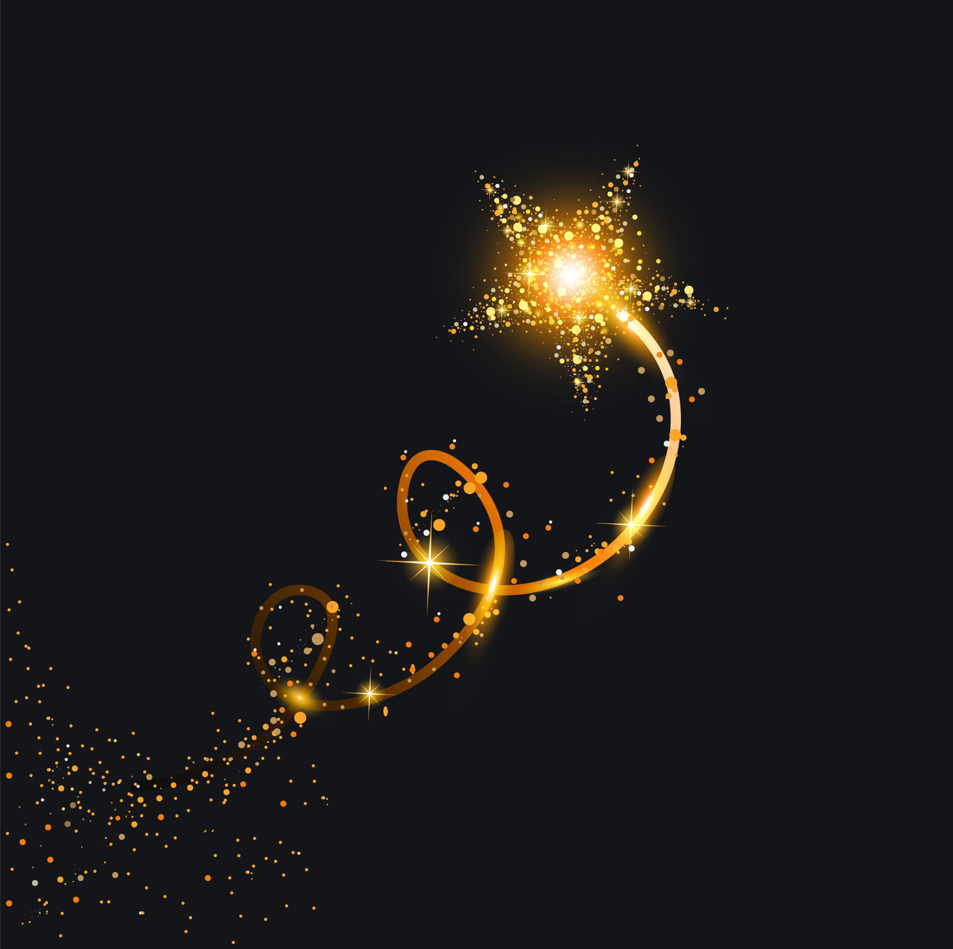 shooting star graphic