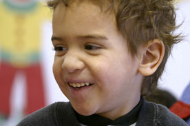 Smiling boy