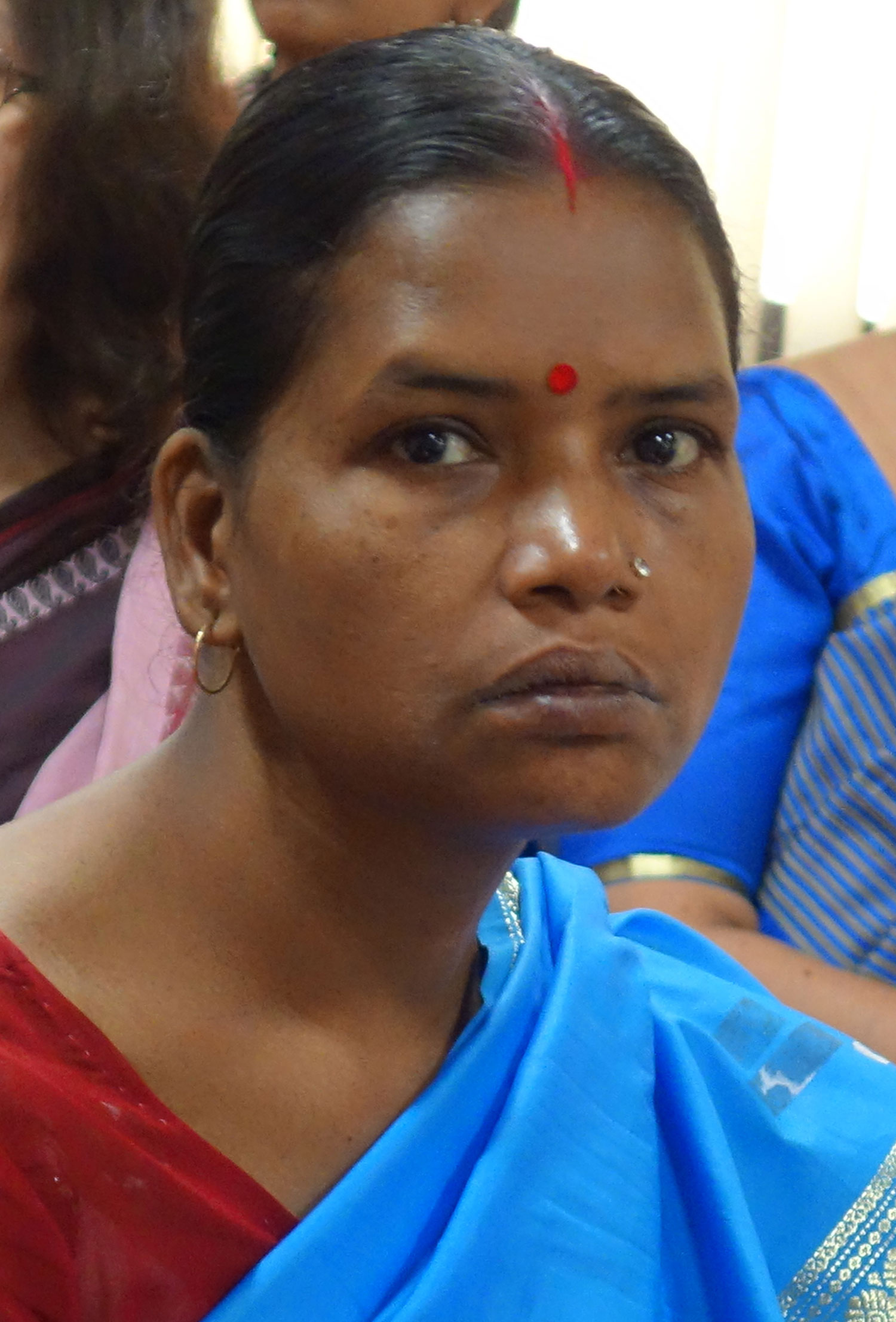 Woman poses for the camera