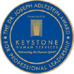Keystone Human Services - The Dr. Joseph Adlestein Professional Leadership Award for Professional Leadership pin